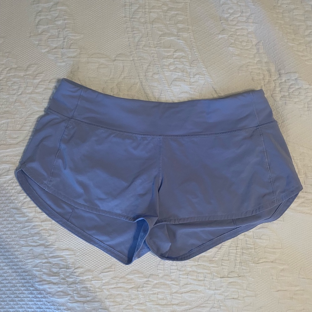 Lululemon Blue Speed-up Shorts 2.5”